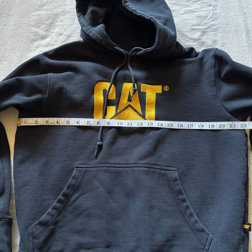 Caterpillar CAT Trademark Logo Pullover Hoodie (Medium) - Picture 3 of 7